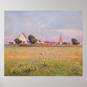 Poster Village près de Rouen