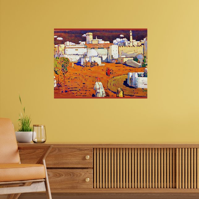 Poster Ville arabe par Kandinsky, (Salon 2)