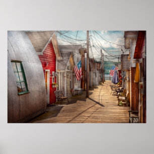 Poster Ville - Canandaigua, NY - Ville de Shanty