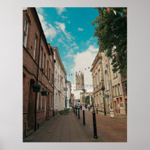 Poster Ville de campagne anglaise