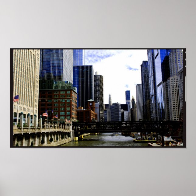 Poster Ville de Chicago 1 (Devant)