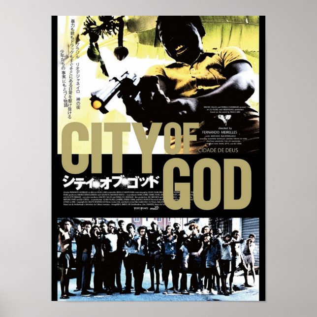 Poster Ville de Dieu du Japon (Devant)