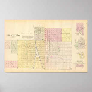 Poster Ville de Kearney, Nébraska