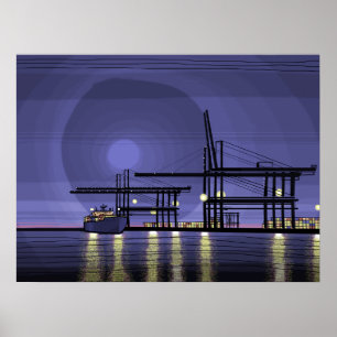 Poster Ville de Port
