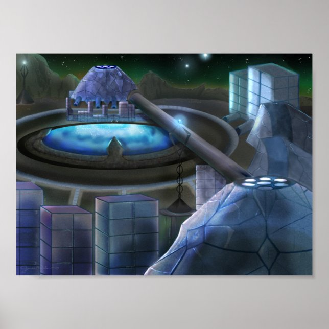 Poster Ville des Anges (Devant)