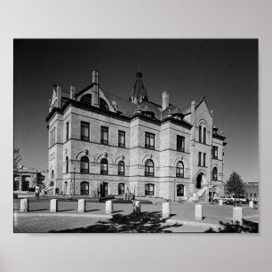 Poster Ville hôtel, Brockton