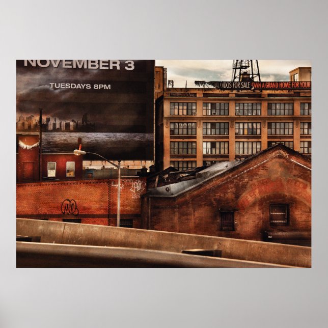 Poster Ville - NY - NY Histoire (Devant)