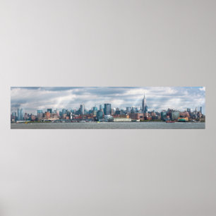 Poster Ville - Skyline - La skyline en constante évolutio