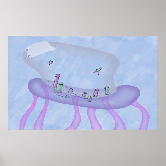 Poster Ville vivante (Devant)