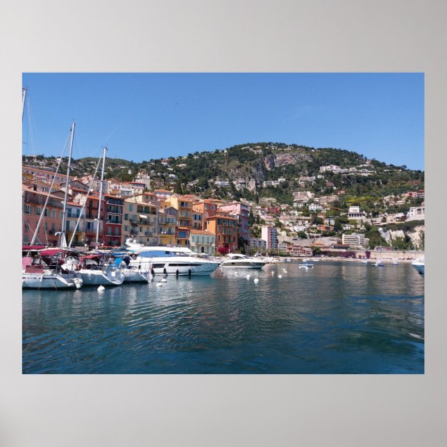 Poster Villefranche-sur-Mer, France (Devant)