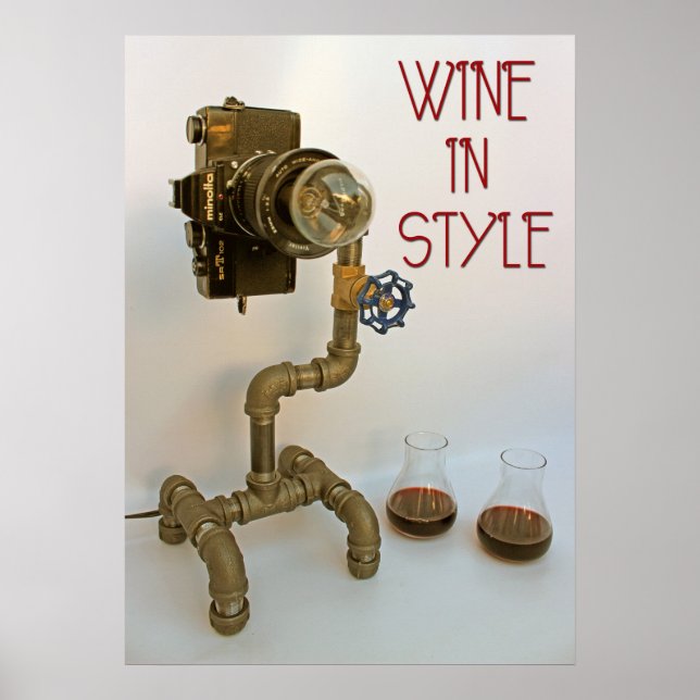 Poster Vin Dans L'Affiche De Style! (Devant)
