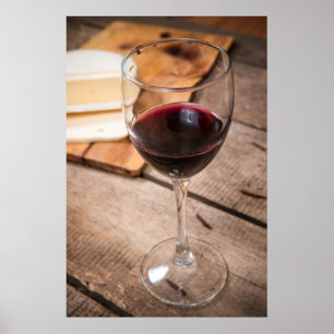 Poster Vin et fromage