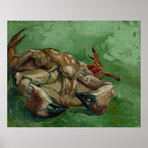Poster Vincent van Gogh - A Crab on its Back