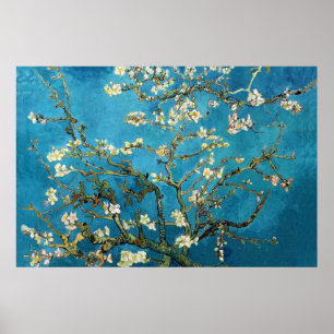 Poster Vincent van Gogh, Arbre aux amandes en fleurs. Vin