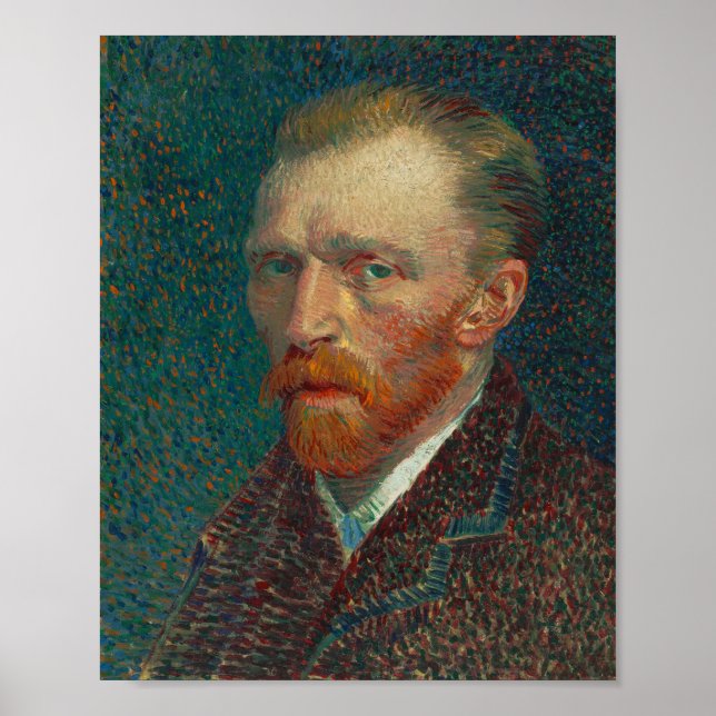 Poster Vincent van Gogh - Autoportrait (Devant)