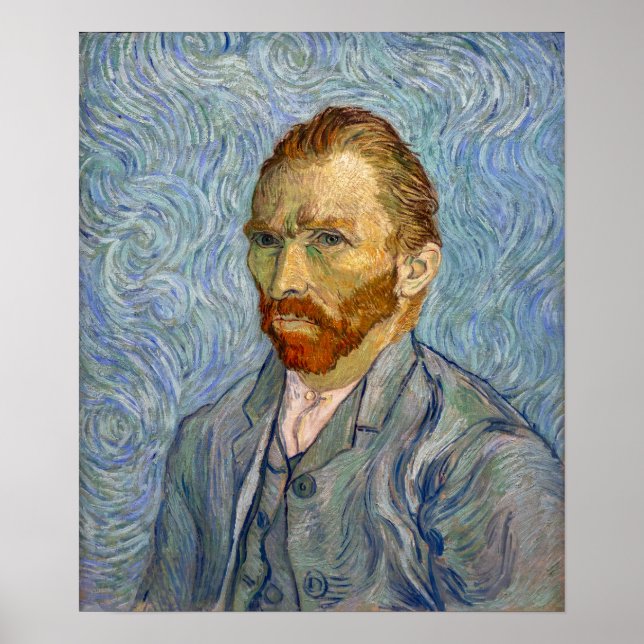 Poster Vincent Van Gogh - Autoportrait (Devant)