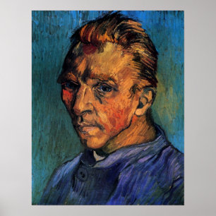 Poster Vincent van Gogh Autoportrait sans barbe