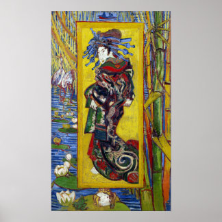 Poster Vincent van Gogh Courtesan