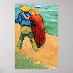 Poster Vincent van Gogh - Deux amoureux