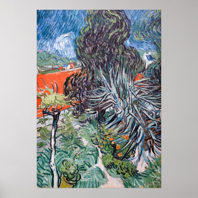 Poster Vincent van Gogh - Doctor Gachet's Garden (Devant)