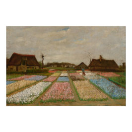 Poster Vincent van Gogh  Flower Beds in Holland, c. 1883