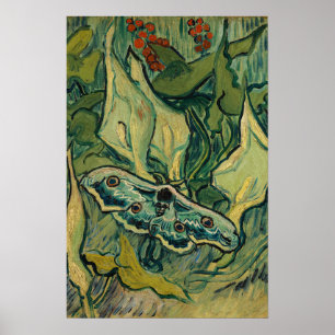 Poster Vincent van Gogh - Grand Paon de Nuit