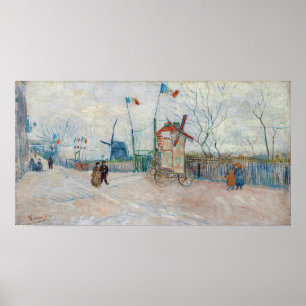 Poster Vincent van Gogh - Impasse des Deux Frères