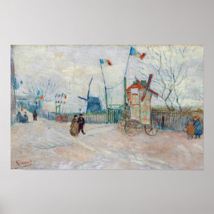 Poster Vincent van Gogh - Impasse des Deux Frères
