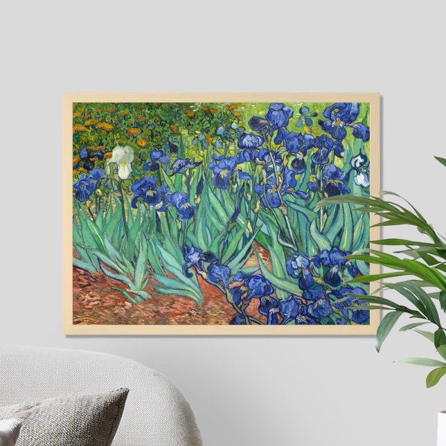 Poster Vincent Van Gogh Irises (Créateur téléchargé)