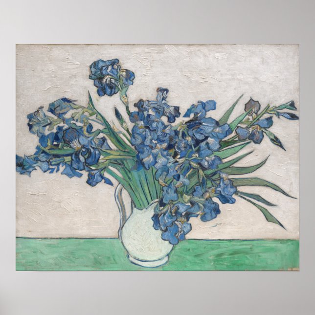 Poster Vincent Van Gogh | Irises, 1890 (Devant)