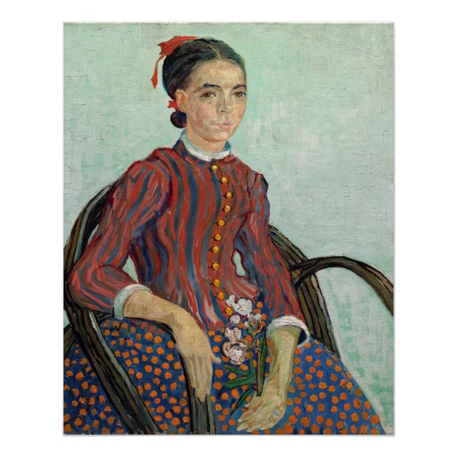 Poster Vincent van Gogh | La Mousme, 1888 (Devant)