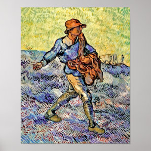 Poster Vincent Van Gogh - La Tour - Peinture d'Art