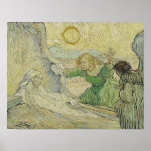 Poster Vincent van Gogh - L'ascension de Lazare