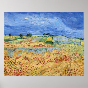 Poster Vincent van Gogh - Les Champs / Champs de blé