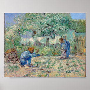 Poster Vincent Van Gogh - Les premières étapes, après Mil