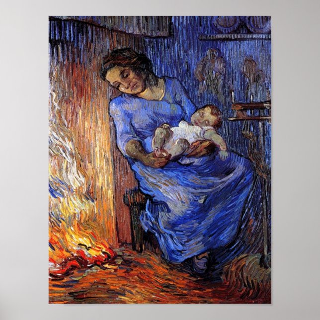 Poster Vincent Van Gogh - L'Homme Est En Mer Art (Devant)