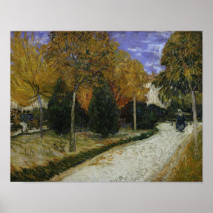 Poster Vincent van Gogh   Path in the Park at Arles, 1888