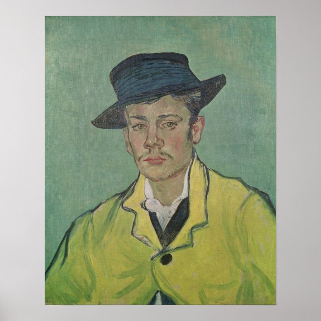 Poster Vincent van Gogh | Portrait d'Armand Roulin, 1888 (Devant)