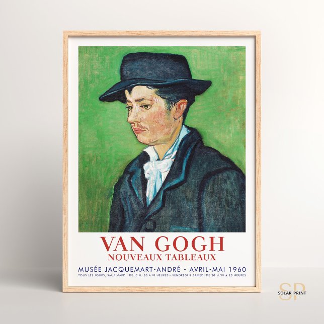 Poster Vincent van Gogh Portrait d'Armand Roulin Art (Créateur téléchargé)