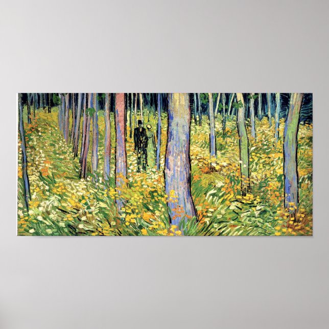 Poster Vincent Van Gogh - Sous-croissance à deux chiffres (Devant)