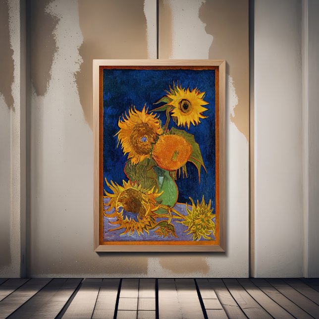 Poster Vincent Van Gogh - Sunflowers, 2e version (Créateur téléchargé)