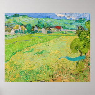 Poster Vincent van Gogh - Vue de Vessenots près d'Auvers