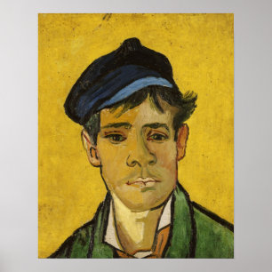 Poster Vincent van Gogh Young Man with a Casquette, 188