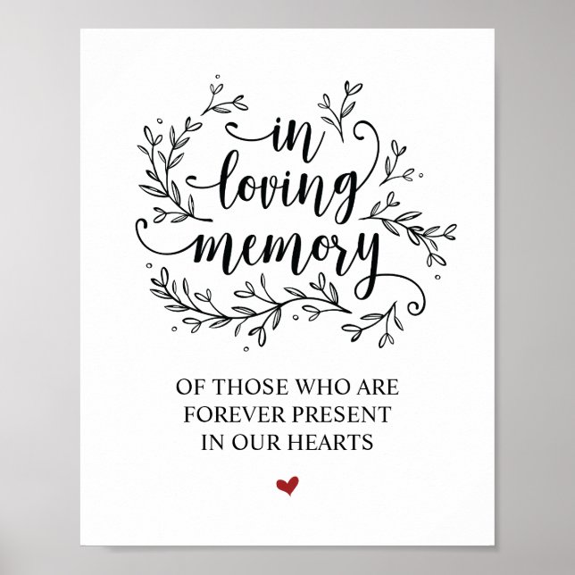 Poster Vins Rustiques Mariage En Symbole Mémoire Amoureux (Devant)