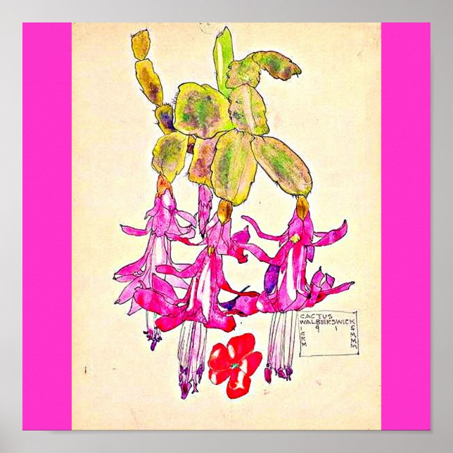 Poster-Vintag-Charles Rennie Mackintosh 12 Poster (Vorne)