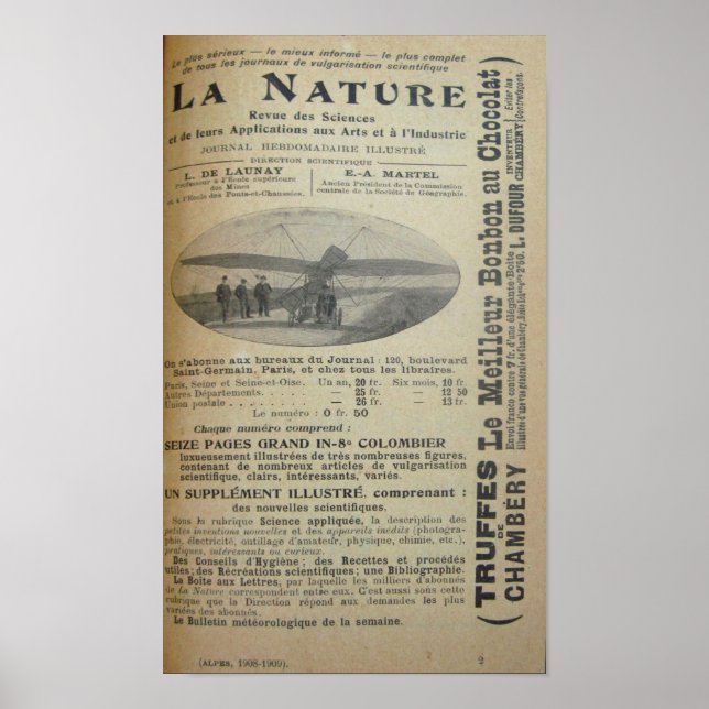 Poster vintage (Devant)