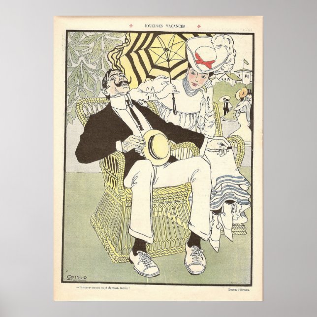 Poster vintage (Devant)