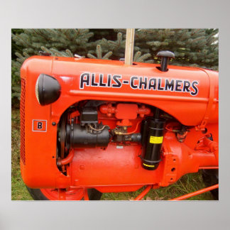 Poster Vintage Allis-Chalmers Imprimer