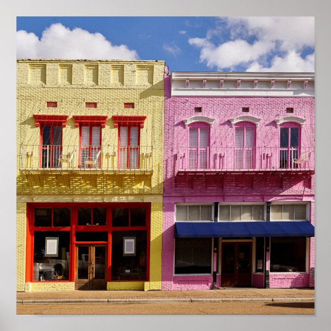 Poster vintage American Scenery (Devant)