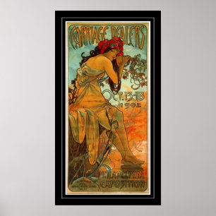 Poster Vintage Art Alphonse Mucha